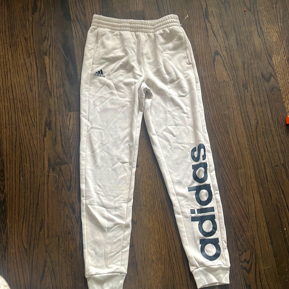 Adidas joggers size large